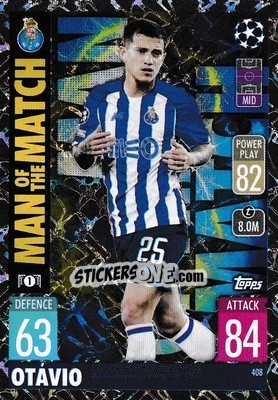 Sticker Otávio - UEFA Champions League & Europa League 2021-2022. Match Attax n. 408 - Topps