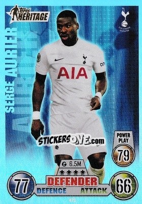 Sticker Serge Aurier - UEFA Champions League & Europa League 2021-2022. Match Attax n. 472 - Topps