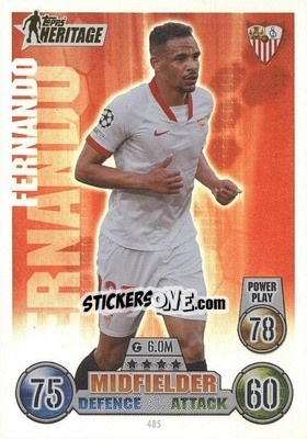 Sticker Fernando - UEFA Champions League & Europa League 2021-2022. Match Attax - Topps