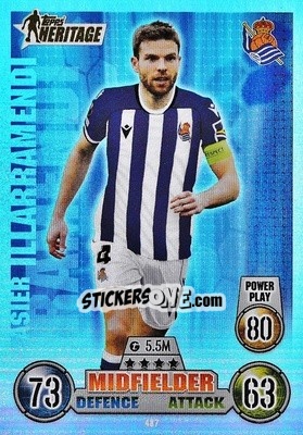 Sticker Asier Illarramendi - UEFA Champions League & Europa League 2021-2022. Match Attax n. 487 - Topps