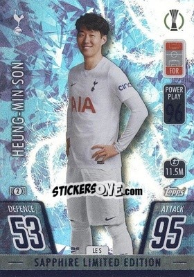 Sticker Heung-Min Son - UEFA Champions League & Europa League 2021-2022. Match Attax n. LE-S - Topps