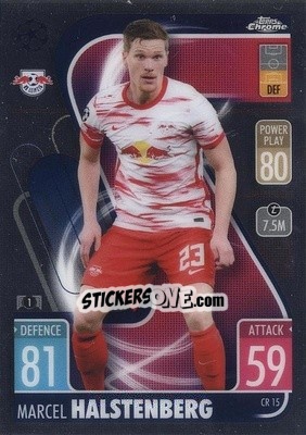 Figurina Marcel Halstenberg - UEFA Champions League & Europa League 2021-2022. Match Attax - Topps