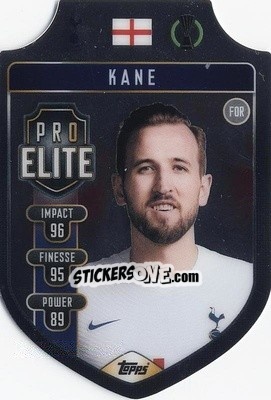 Sticker Harry Kane - UEFA Champions League & Europa League 2021-2022. Match Attax n. SH3 - Topps