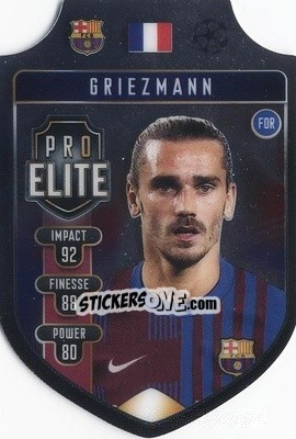 Sticker Antoine Griezmann - UEFA Champions League & Europa League 2021-2022. Match Attax n. SH15 - Topps