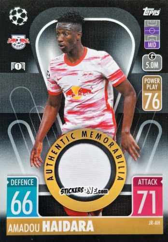 Figurina Amadou Haidara - UEFA Champions League & Europa League 2021-2022. Match Attax n. JR-AH - Topps