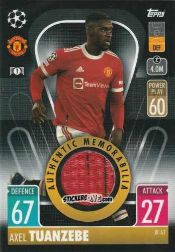 Sticker Axel Tuanzebe - UEFA Champions League & Europa League 2021-2022. Match Attax n. JR-AT - Topps