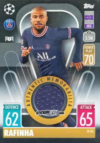 Cromo Rafinha - UEFA Champions League & Europa League 2021-2022. Match Attax n. JR-RA - Topps