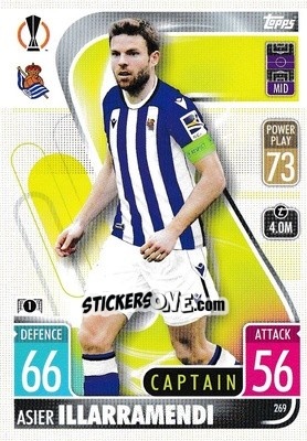 Sticker Asier Illarramendi - UEFA Champions League & Europa League 2021-2022. Match Attax n. 269 - Topps