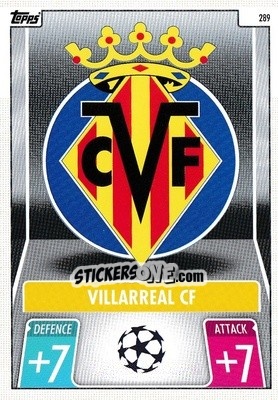 Sticker Club Badge - UEFA Champions League & Europa League 2021-2022. Match Attax n. 289 - Topps