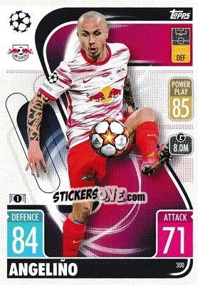 Sticker Angeliño - UEFA Champions League & Europa League 2021-2022. Match Attax n. 300 - Topps