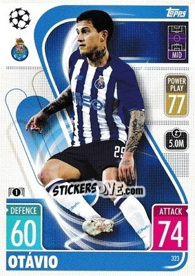Sticker Otavio - UEFA Champions League & Europa League 2021-2022. Match Attax n. 323 - Topps