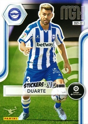 Cromo Duarte - Liga 2021-2022. Megacracks - Panini