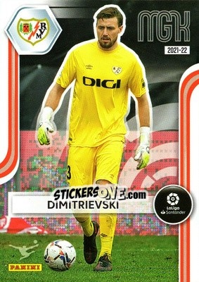 Sticker Dimitrievski - Liga 2021-2022. Megacracks n. 272 - Panini