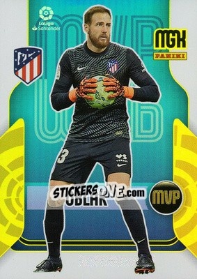 Sticker Oblak - Liga 2021-2022. Megacracks n. 377 - Panini