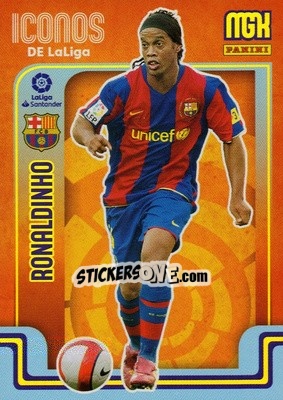 Sticker Ronaldinho - Liga 2021-2022. Megacracks - Panini
