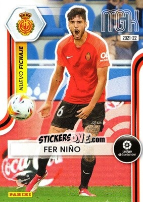 Cromo Fer Niño - Liga 2021-2022. Megacracks n. 482 - Panini
