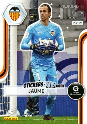 Cromo Jaume - Liga 2021-2022. Megacracks - Panini