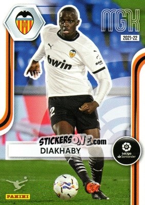 Sticker Diakhaby - Liga 2021-2022. Megacracks n. 330 - Panini