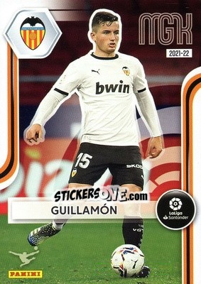 Sticker Guillamón - Liga 2021-2022. Megacracks - Panini