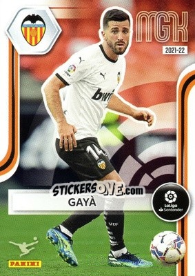 Sticker Gayà - Liga 2021-2022. Megacracks - Panini