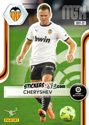 Sticker Cheryshev - Liga 2021-2022. Megacracks n. 336 - Panini