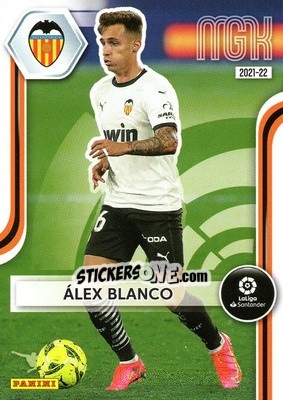 Sticker Álex Blanco - Liga 2021-2022. Megacracks - Panini