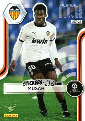 Sticker Musah - Liga 2021-2022. Megacracks n. 339 - Panini
