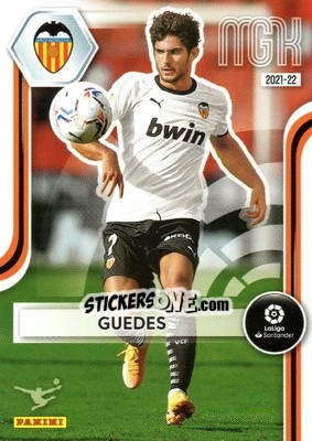 Sticker Guedes - Liga 2021-2022. Megacracks n. 340 - Panini