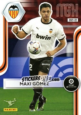 Sticker Maxi Gómez - Liga 2021-2022. Megacracks - Panini