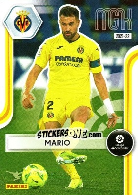 Sticker Mario - Liga 2021-2022. Megacracks - Panini