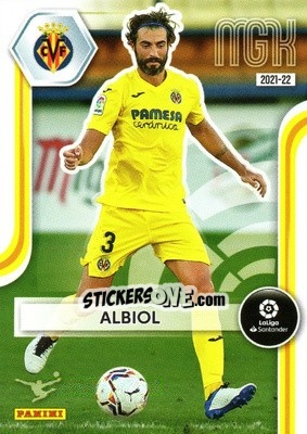Sticker Albiol - Liga 2021-2022. Megacracks n. 347 - Panini