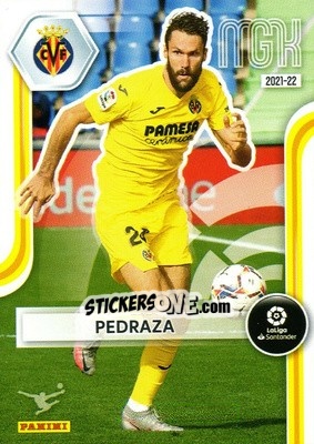 Cromo Pedraza - Liga 2021-2022. Megacracks n. 351 - Panini