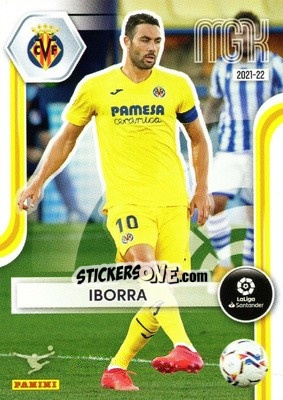 Sticker Iborra - Liga 2021-2022. Megacracks n. 353 - Panini