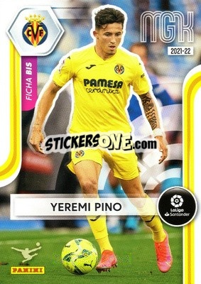 Sticker Yeremi Pino - Liga 2021-2022. Megacracks - Panini