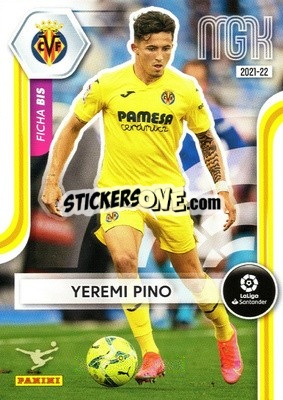 Sticker Yeremi Pino - Liga 2021-2022. Megacracks n. 358bis - Panini