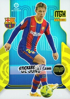 Sticker Frenkie de Jong - Liga 2021-2022. Megacracks n. 365 - Panini