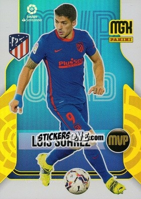 Sticker Luis Suárez - Liga 2021-2022. Megacracks - Panini