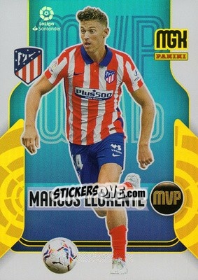 Sticker Marcos Llorente - Liga 2021-2022. Megacracks n. 374 - Panini