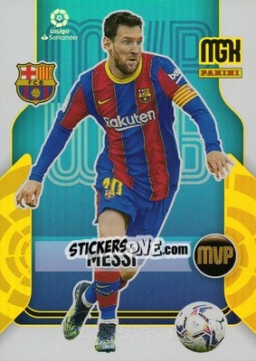 Sticker Messi - Liga 2021-2022. Megacracks - Panini