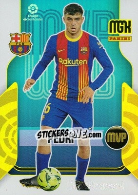 Sticker Pedri - Liga 2021-2022. Megacracks - Panini