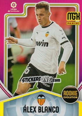 Sticker Álex Blanco - Liga 2021-2022. Megacracks n. 381 - Panini