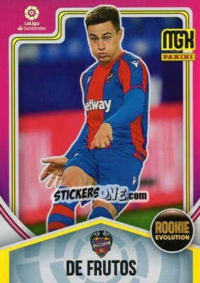Sticker De Frutos - Liga 2021-2022. Megacracks n. 386 - Panini
