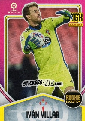 Sticker Iván Villar - Liga 2021-2022. Megacracks n. 391 - Panini