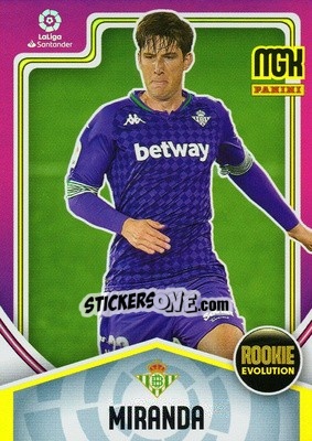 Sticker Miranda - Liga 2021-2022. Megacracks n. 396 - Panini