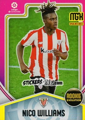 Sticker Nico Williams - Liga 2021-2022. Megacracks n. 399 - Panini