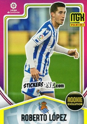 Cromo Roberto López - Liga 2021-2022. Megacracks n. 401 - Panini