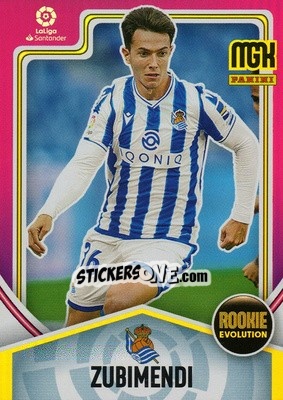 Sticker Zubimendi - Liga 2021-2022. Megacracks n. 405 - Panini