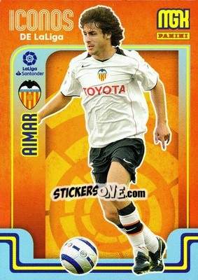 Sticker Aimar - Liga 2021-2022. Megacracks - Panini