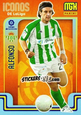 Cromo Alfonso - Liga 2021-2022. Megacracks - Panini