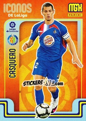 Cromo Casquero - Liga 2021-2022. Megacracks - Panini